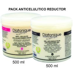 ANTICELULÍTICO REDUCTOR MÁS PLUS DE DIATONIQUE 500 ml + 500 ml - PACK DUO