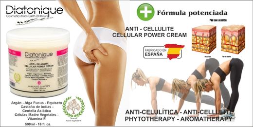 Crema Anticelulítica Plus Diatonique 500 ml - Hidro-Difusora