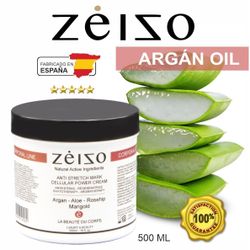 Crema Antiestrías corporal con Células Madre y Argán 500 ml - Zeizo