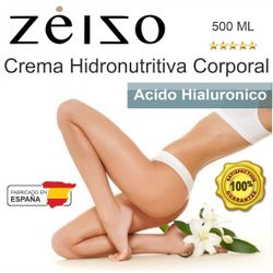 Crema Corporal Hidronutritiva Anti-edad con Ácido Hialurónico 500 ml - Zeizo