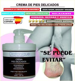 Crema de pies delicados con argán Diatonique - Aromaterapia 500 ml