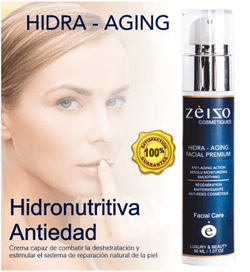 Crema Hidratante Antiedad con Vitamina E y Colágeno Zeizo - 50 ml