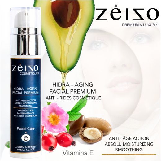 Crema Hidratante Antiedad con Vitamina E y Colágeno Zeizo - 50 ml