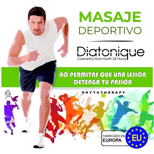 Crema Muscular de calentamiento y entrenamiento 500 ml Diatonique