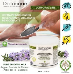 Crema para Pies Delicados Más Plus de Diatonique - 500 ml