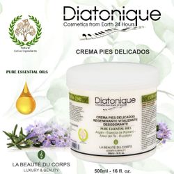 Crema para Pies Delicados Más Plus de Diatonique - 500 ml