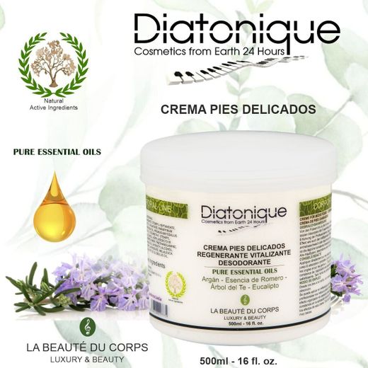 Crema para Pies Delicados Más Plus de Diatonique - 500 ml
