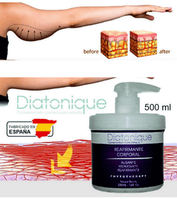 Crema reafirmante corporal profesional 500 ml - Diatonique - Acción inmediata