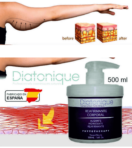 Crema reafirmante corporal profesional 500 ml - Diatonique - Acción inmediata
