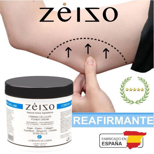 Crema Reafirmante Corporal Silueta con Células Madre y Argán 500 ml - Zeizo
