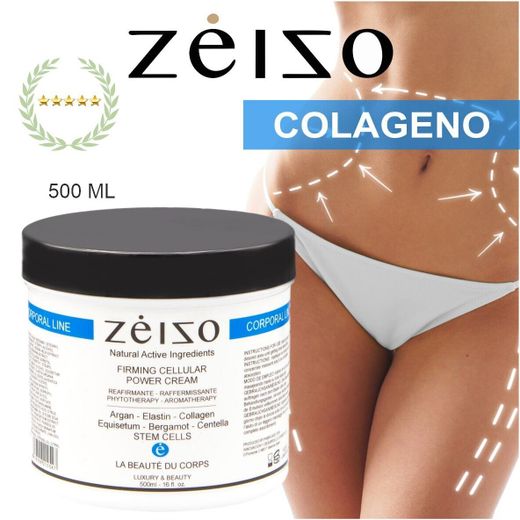 Crema Reafirmante Corporal Silueta con Células Madre y Argán 500 ml - Zeizo