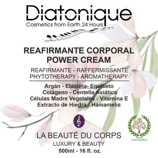 Crema Reafirmante Reductora Corporal Más Plus Diatonique 500 ml - Antiflacidez