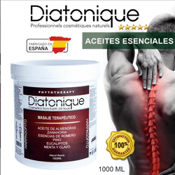Gel de masaje profesional con Aceites Esenciales 1000 ml Diatonique