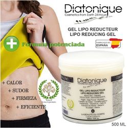 GEL ANTICELULÍTICO REDUCTOR FRÍO CALOR MÁS PLUS DIATONIQUE 500 ml - Abdomen