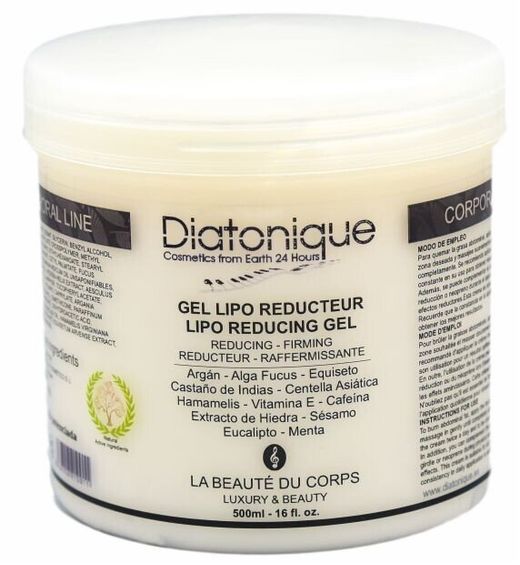 GEL ANTICELULÍTICO REDUCTOR FRÍO CALOR MÁS PLUS DIATONIQUE 500 ml - Abdomen