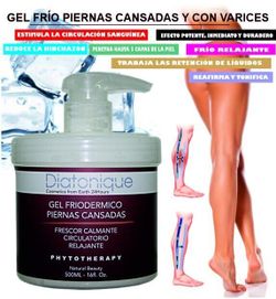 Gel de Efecto Frío Diatonique para Piernas Cansadas y Doloridas, 500 ml