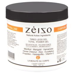 Gel descongestivo con efecto frío para piernas cansadas Zeizo - 500 ml