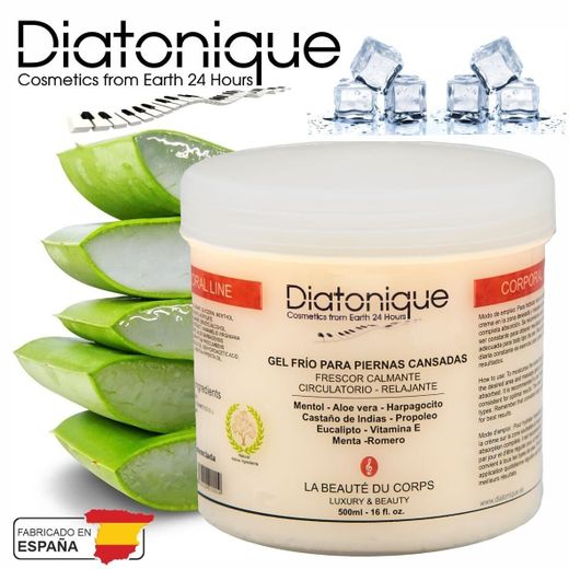 GEL FRÍO Piernas Cansadas Más Plus Diatonique 500 ml