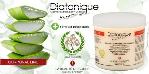 GEL FRÍO Piernas Cansadas Más Plus Diatonique 500 ml