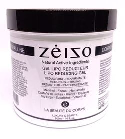 Gel Reductor y Quemagrasas Zeizo 500 ml - Efecto Frío-Calor para Celulitis