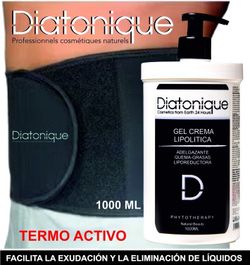Gel Slim Liporeductor Quema Grasas Diatonique - Vientre Plano - 1000 ml