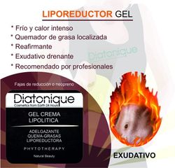 Gel Slim Liporeductor Quema Grasas Diatonique - Vientre Plano - 1000 ml