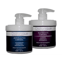 Pack Duo: Crema Reafirmante y Anticelulítica Corporal 500 ml + 500 ml - Diatonique