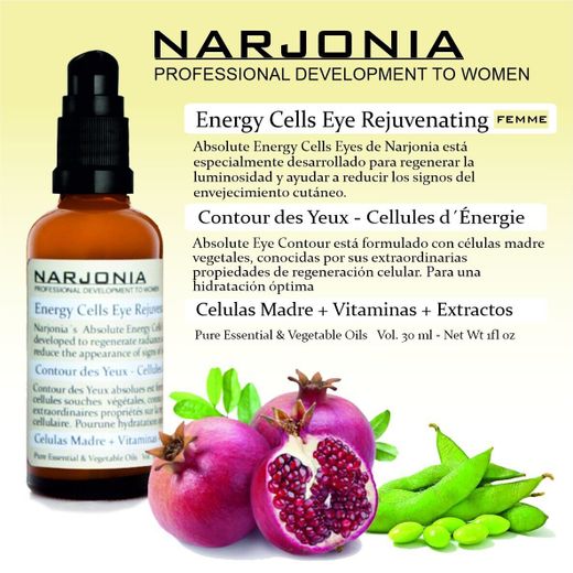 Pack rejuvenecedor de células madre Narjonia: Contorno de ojos + Suero