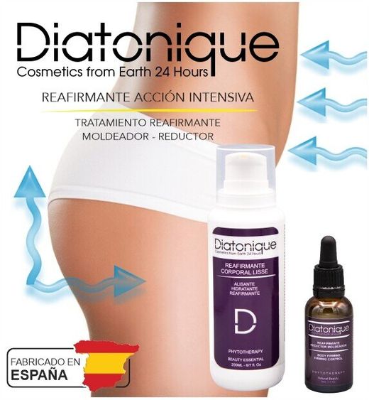 Tratamiento de Shock 21 días: Reafirmante Intensivo Corporal Crema y Serum de Día de Diatonique