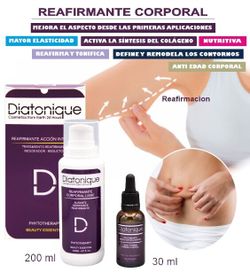 Tratamiento de Shock 21 días: Reafirmante Intensivo Corporal Crema y Serum de Día de Diatonique