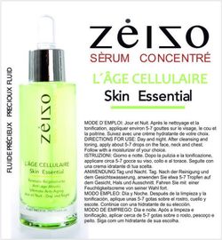 Serum rejuvenecedor gotas de células madre de la granada Zeizo - 30 ml