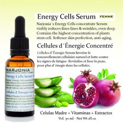 Suero Rejuvenecedor Celular Antiarrugas con Vitamina E de Narjonia Cosmetics - 30 ml