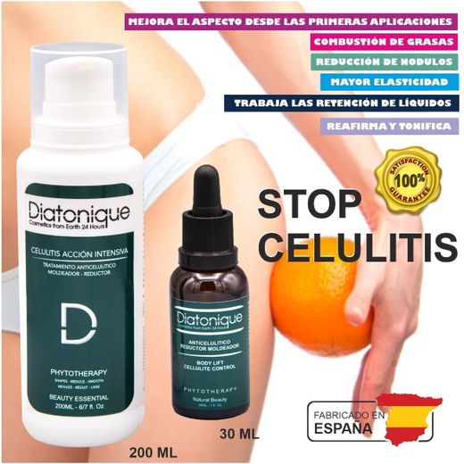 Tratamiento Anticelulítico Intensivo de Shock 21 días - Crema (200 ml) y Serum Concentrado (30 ml)